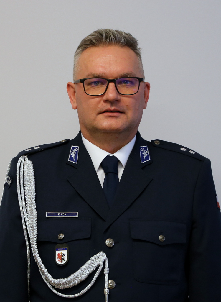 pełniący obowiązki Komendanta Komisariatu Policji w Solcu Kujawskim podkomisarz Krzysztof Kos